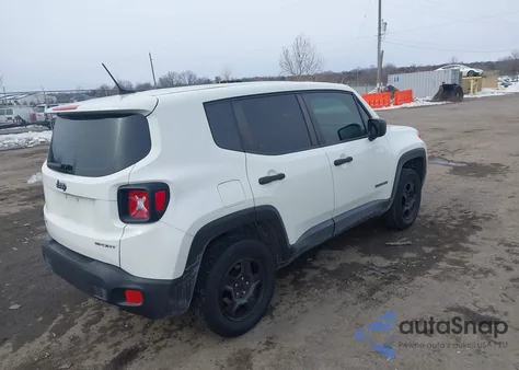 2017 Jeep Renegade Sport 4X4 from USA, damaged, VIN ZACCJBAH3HPG35374